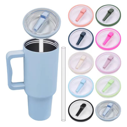 Tapadera Tapa Con Popote Para Vaso Termo Taza Stanley 40oz