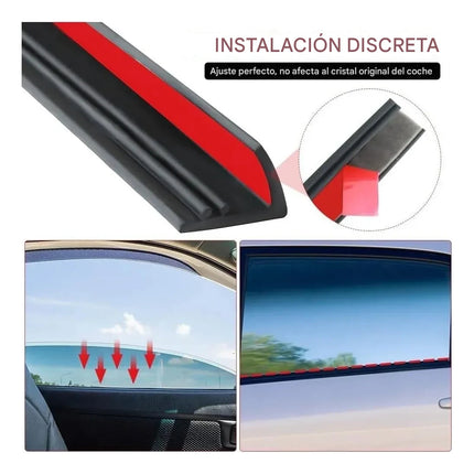 1m Tira De Sellado Para Ventana Carro Auto Goma V Adhesivo