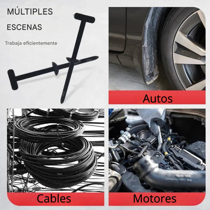 100 Sujetadores Tolba Automotriz Molduras Carroceria Cinchos