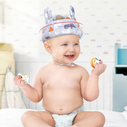 Gorro Seguridad Bebés Niños Protección Cabeza Antigolpes