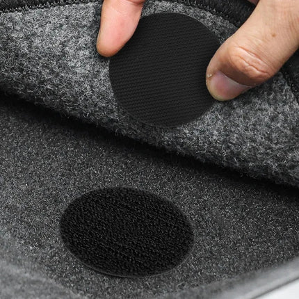 Kit 8 Pares Cinta Cierre Autoadherente Tapetes Piso Sillones