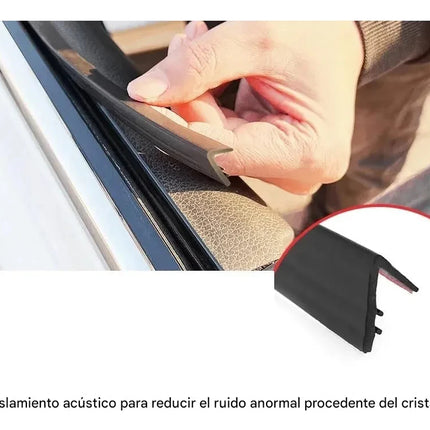 1m Tira De Sellado Para Ventana Carro Auto Goma V Adhesivo