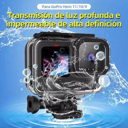 Carcasa Buceo Sumergible Waterproof Para Gopro 9 10 11 12 13