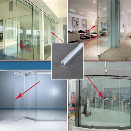 Tira Barrera De Agua Para Cancel Baño Sellado Puerta Cristal