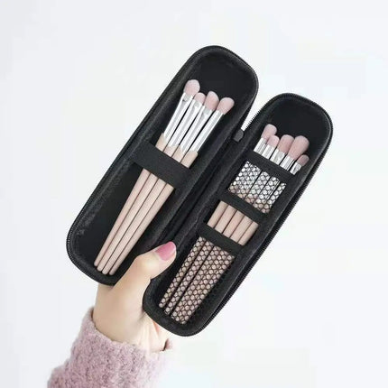 Estuche Funda Para Maquillaje Brochas Cosméticos Labiales