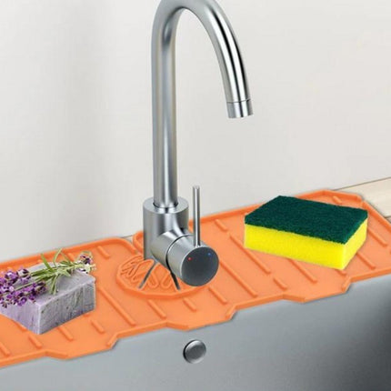 Tapete Silicona Escurridor Grifo Cocina Protector Fregadero