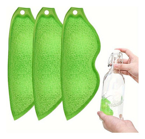 Esponja Para Limpiar Vasos Limpia Botellas Termos Chicharo