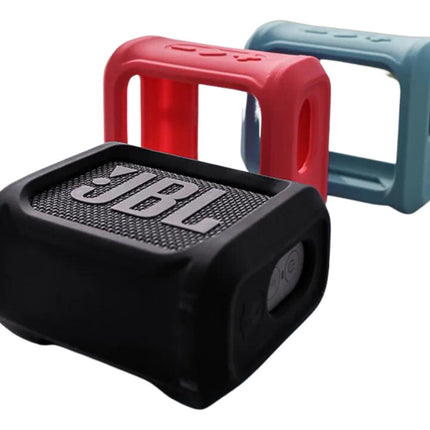 Funda Protectora Silicona Para Bocina Jbl Go 3 Con Soporte