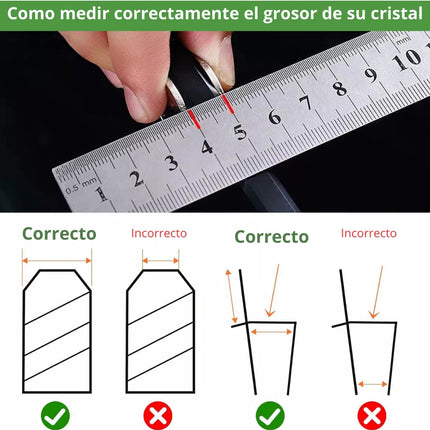 10mt Tira Sellado U Puerta Cristal Burlete Cancel Baño Ducha