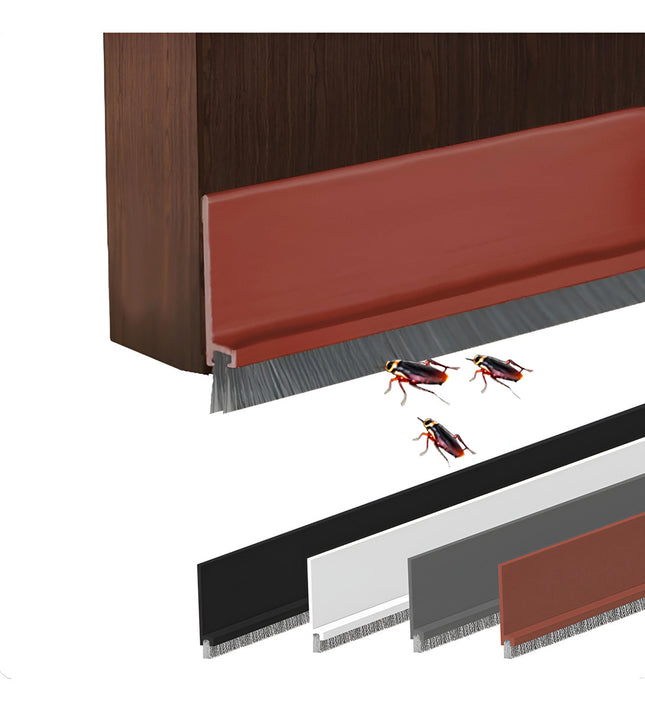 Burlete Tira Sellado Antipolvo Guardapolvo Con Cepillo