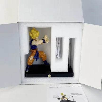 Lámpara Luz Magnetica Dragon Ball Goku Kakarotto Kamehameha