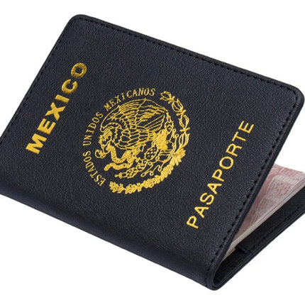 Funda Para Pasaporte Visa Tarjetero Documentos Viaje Cuero