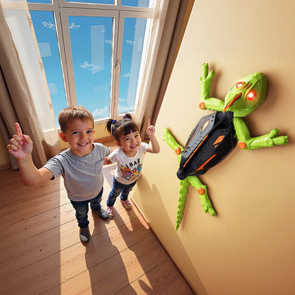 Juguete Lagartija Camaleón Que Escala Pared Didactico Niños
