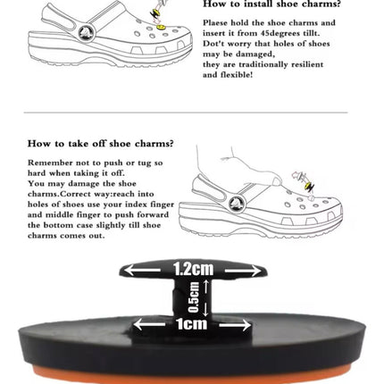 2 Piezas Luces Led Para Crocs Lampara Luz Faros Delanteros