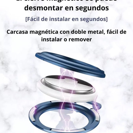 Funda Metal Uso Rudo Llavero Collar Perro Para Apple Airtags