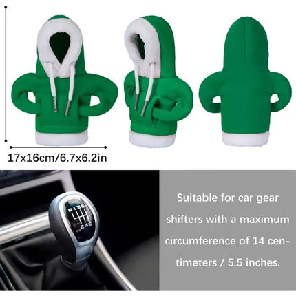 Cubierta Palanca De Cambios Capucha Mini Sudadera Chamarra