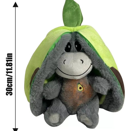 Peluche Burro Respirador Aguacate Con Música Y Luces Dormir