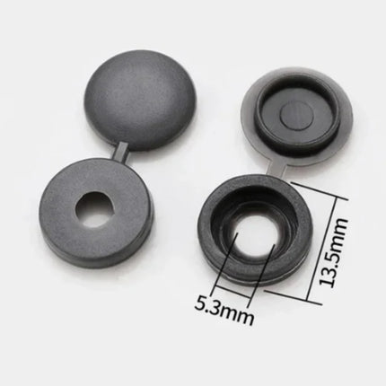 100pzas Cubiertas Para Tornillos Tuercas Clavos Decoración