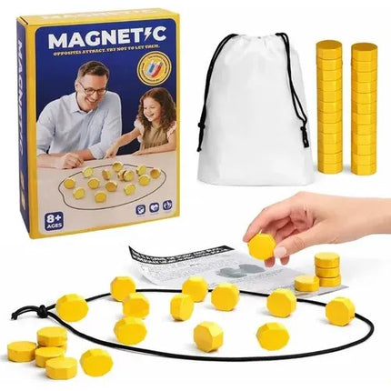 Juego De Mesa Magnético Con Imanes 20 Piezas De Estrategia
