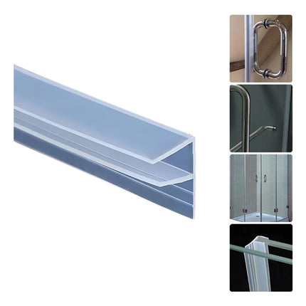 10mts Tira Sellado Puerta Ventana Cristal Vidrio Cancel En F