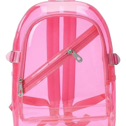 Mochila Transparente Impermeable Escolar Viaje Niños Adultos
