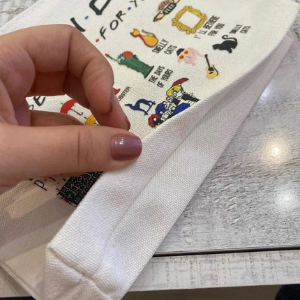 Cosmetiquera De Serie Friends Tv Bolsa Cosméticos Neceser