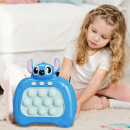 Juego Push Pop It Electrónico Antiestrés Personajes Animados