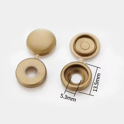 100pzas Cubiertas Para Tornillos Tuercas Clavos Decoración