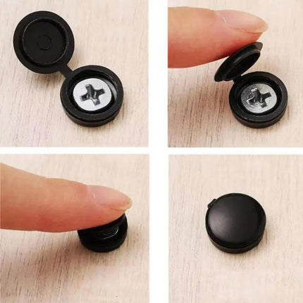 100pzas Cubiertas Para Tornillos Tuercas Clavos Decoración