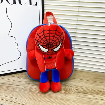 Mochila Para Niños De Spider-man Marvel Niños Con Peluche Desmontable Hombre Araña