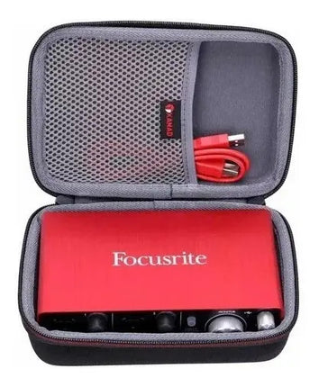 Estuche Rigido Interfaz De Audio Focusrite Scarlett Solo 2i2