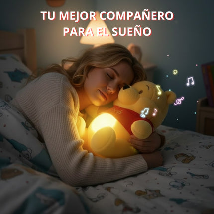 Peluche Winnie Pooh Oso Respirador Luz Musica Sonido Disney