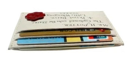 Tarjetero Cartera Harry Potter Funda Billetera Carta Howarts