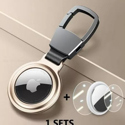 Funda Metal Uso Rudo Llavero Collar Perro Para Apple Airtags