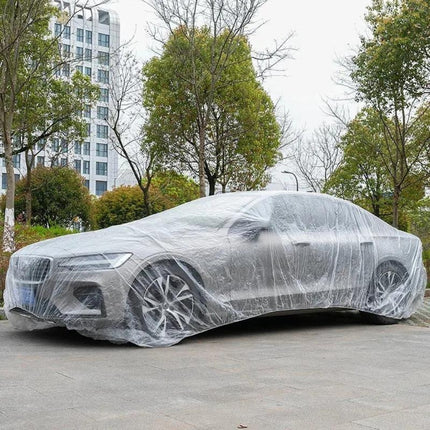 Cubierta Para Carro Coche Sedan Plastico Desechable Exterior