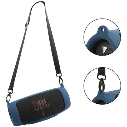 Estuche Rigido Y Funda Silicona Uso Rudo Bocina Jbl Charge 5