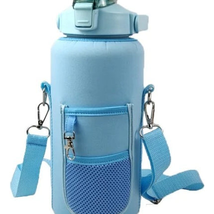 Funda Bolsa Para Botella De Agua Motivacional 2l Con Correa Termo