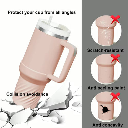 Funda Silicona Protector Para Vaso Taza Termo Stanley 40oz