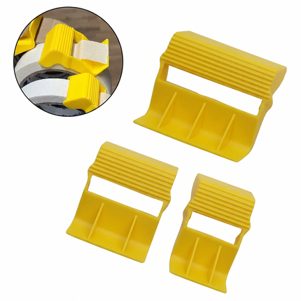 Cortador Despachador Cinta 3 Tamaños Separador Adhesiva Pape Amarillo