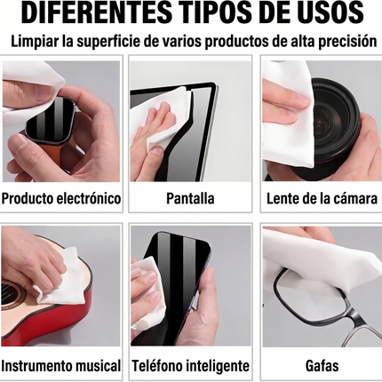 Paño Protector Limpiador Teclado Pantalla Laptop Macbook