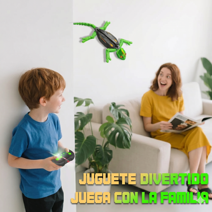 Juguete Lagartija Camaleón Que Escala Pared Didactico Niños