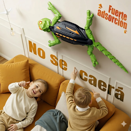 Juguete Lagartija Camaleón Que Escala Pared Didactico Niños