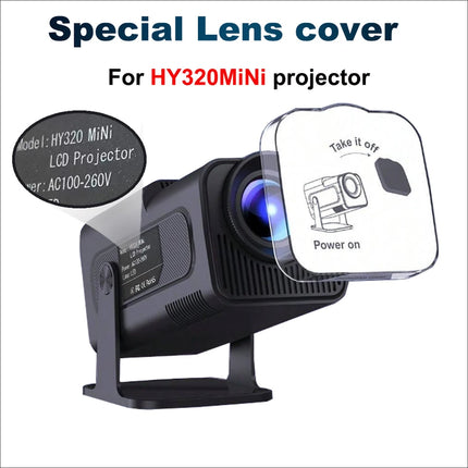 Cubierta de lente de proyector HY320mini, cubierta de lente portátil, cubierta protectora de lente