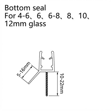 Sello Inferior 4 6 8 10 12mm B006A