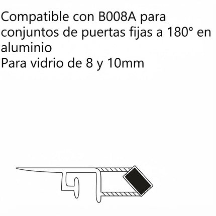 Sello Magnético 180° 8 10mm B008W