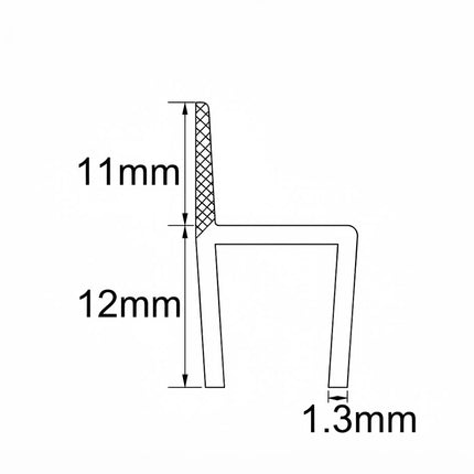 10: Sello Transparente Labio 8-12mm B003-JH